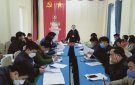 Hội nghị Ban chỉ đạo phòng chống dịch Covid - 19 xã Thành Sơn