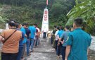 Xã Thành Sơn tổ chức dâng hương tại Nghĩa trang Liệt sỹ nhân dịp ngày Thương binh liệt sỹ ngày 27/7